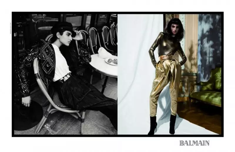 Balmain Taps Eclectic Cast 2013 Fall Campaign by Inez & Vinoodh