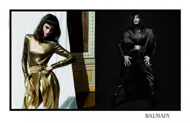 Balmain Taps Eclectic Cast for Fall 2013 Campaign ji hêla Inez & Vinoodh