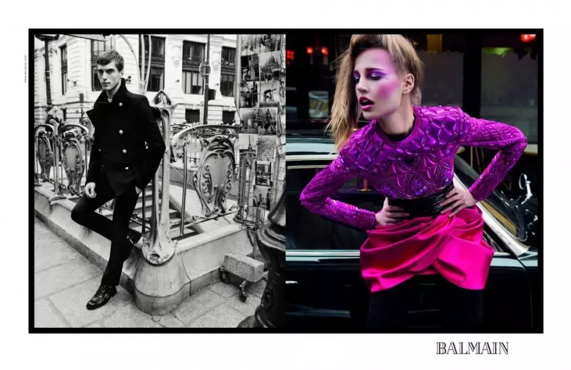 Balmain Taps Eclectic Cast 2013 Fall Campaign by Inez & Vinoodh