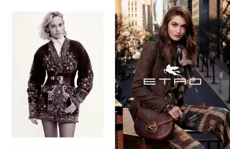 Etro Taps Top Models para sa Fall 2019 Campaign