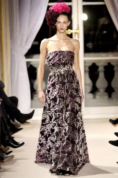 Giambattista Valli 2012ko Udaberria Moda | Parisko goi joskintza