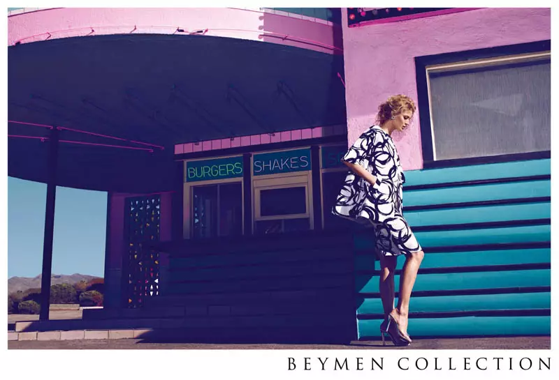 Michelle Buswell schittert in de voorjaarscampagne 2013 van Beymen Collection door Koray Birand