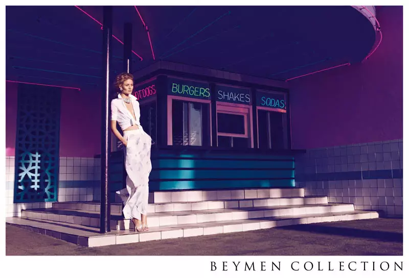 Michelle Buswell stjert yn 'e Spring 2013-kampanje fan Beymen Collection troch Koray Birand