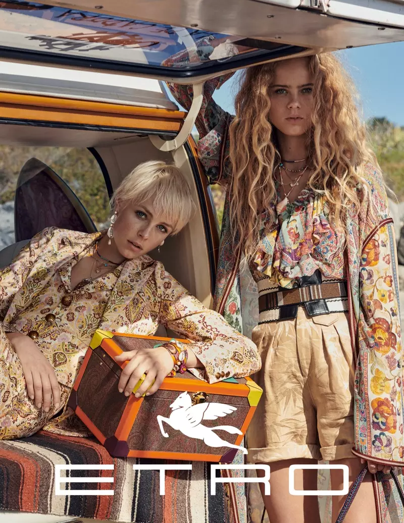 Gambar dari kampanye iklan Etro spring 2019