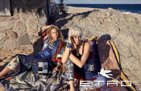 Etro leveret Bohemian Vibes foar Spring 2019 Campaign