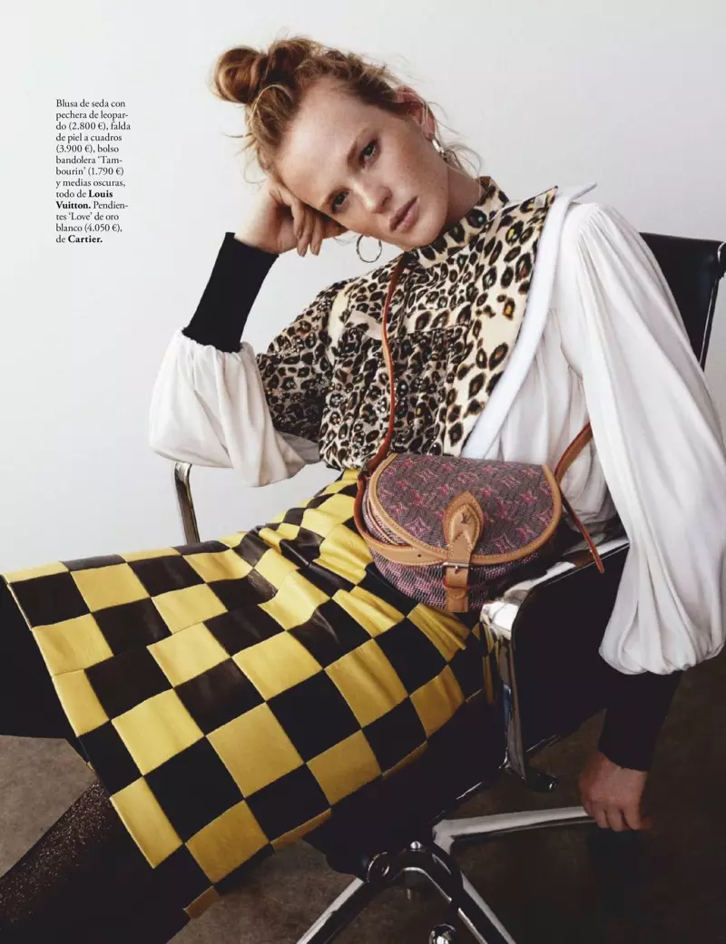 Anne Vyalitsyna Stíl Rough & Tumble do ELLE Spain