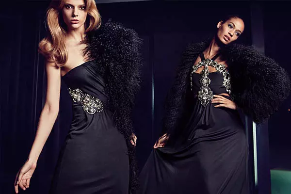 Joan Smalls e Martha Streck per il catalogo Gucci Autunno 2011