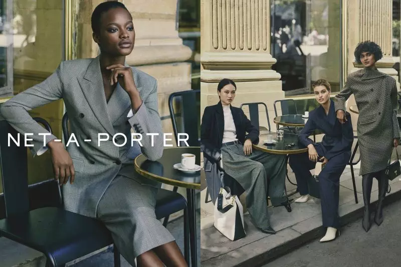 Gambar tina kampanye iklan gugur 2017 Net-a-Porter