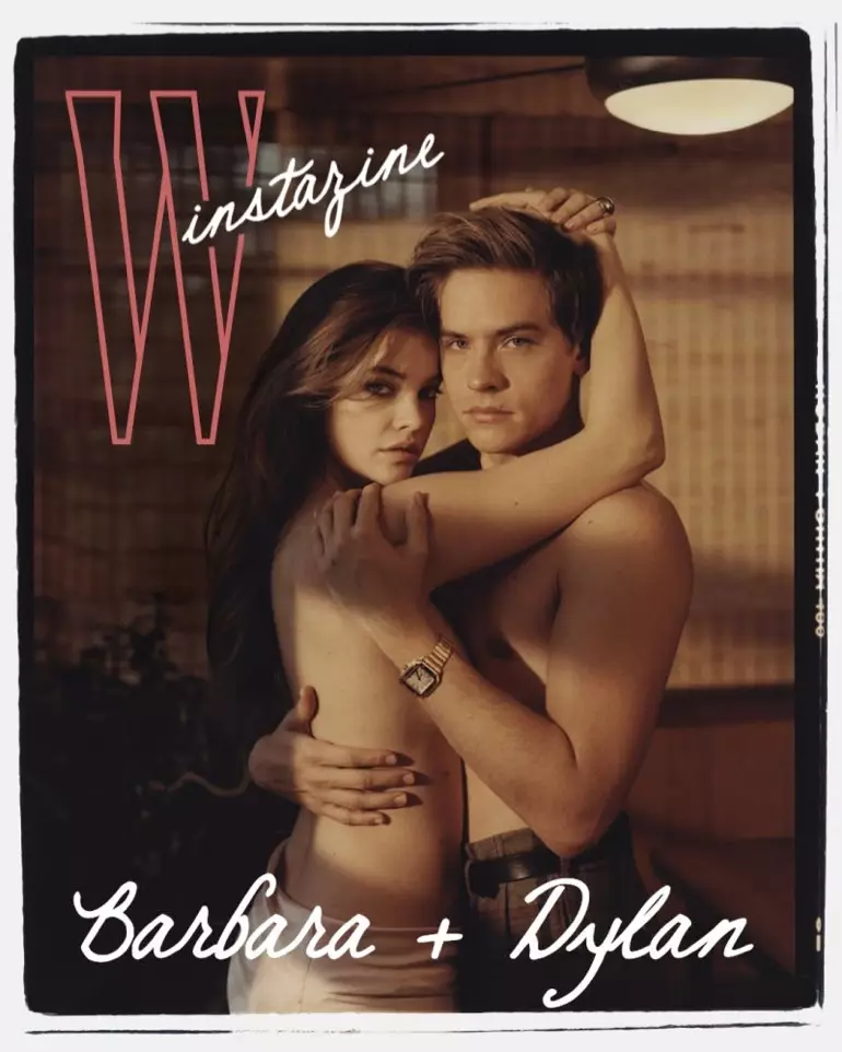 Barbara Palvin Dylan Sprouse W Magazine 2019 címlapképek