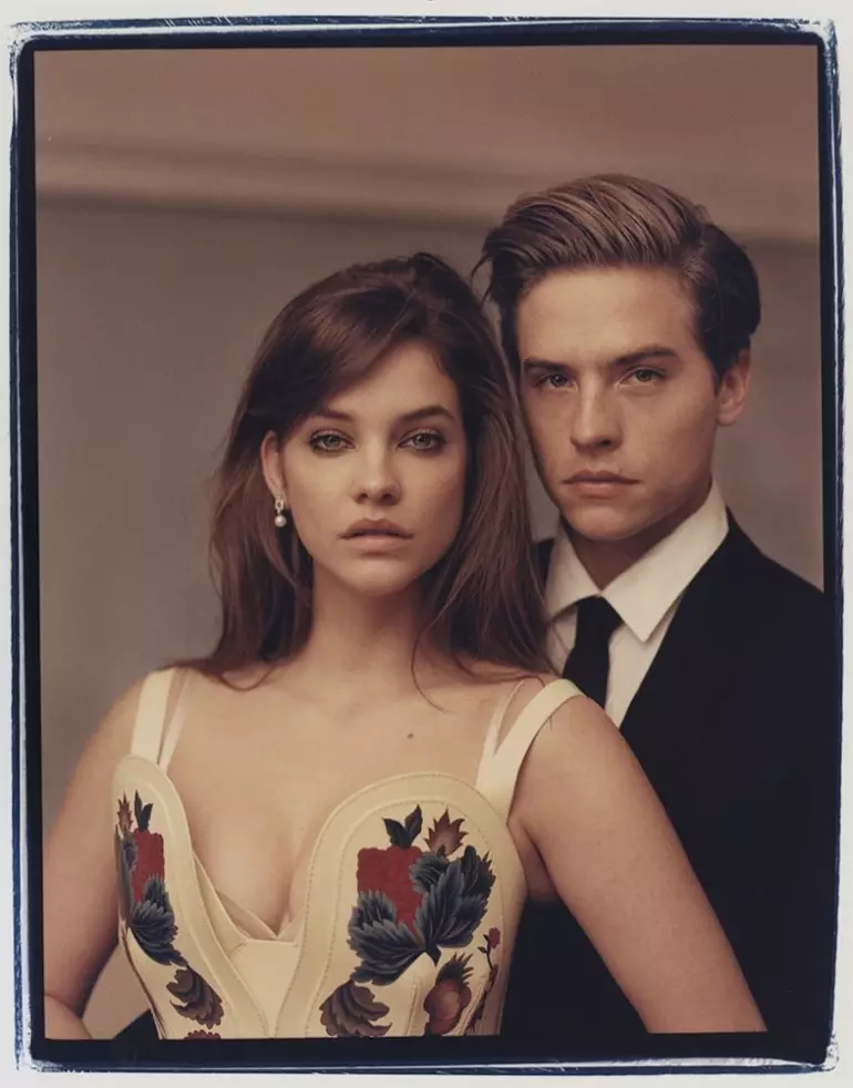 Barbara Palvin a priateľ Dylan Sprouse pózujú pre magazín W