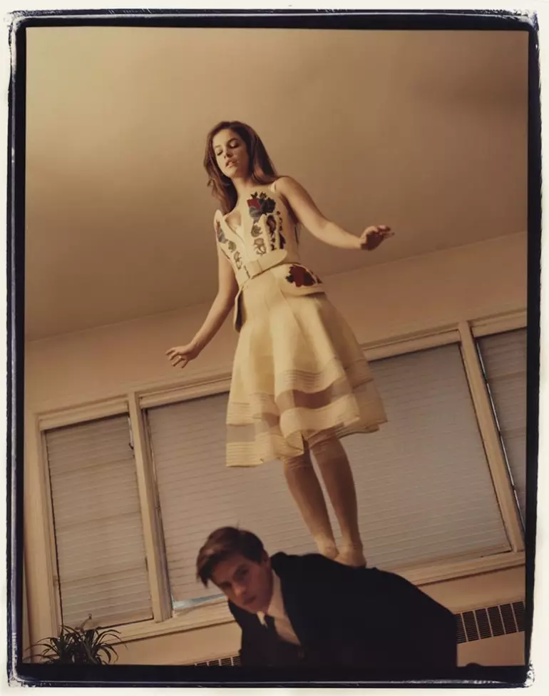 Barbara Palvin & Boyfriend Dylan Sprouse Pose mo W Magazine