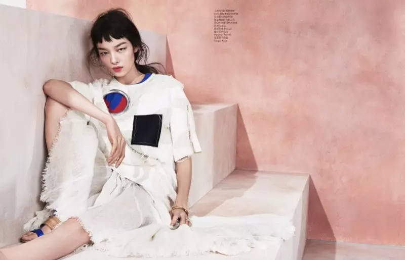 Fei Fei Sun si fa romantico su Vogue China di Sharif Hamza