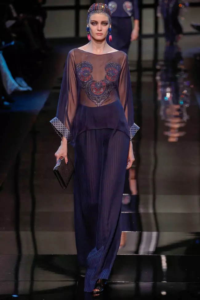 Armani Privé mmiri/okpomọkụ 2014 | Paris Haute Couture