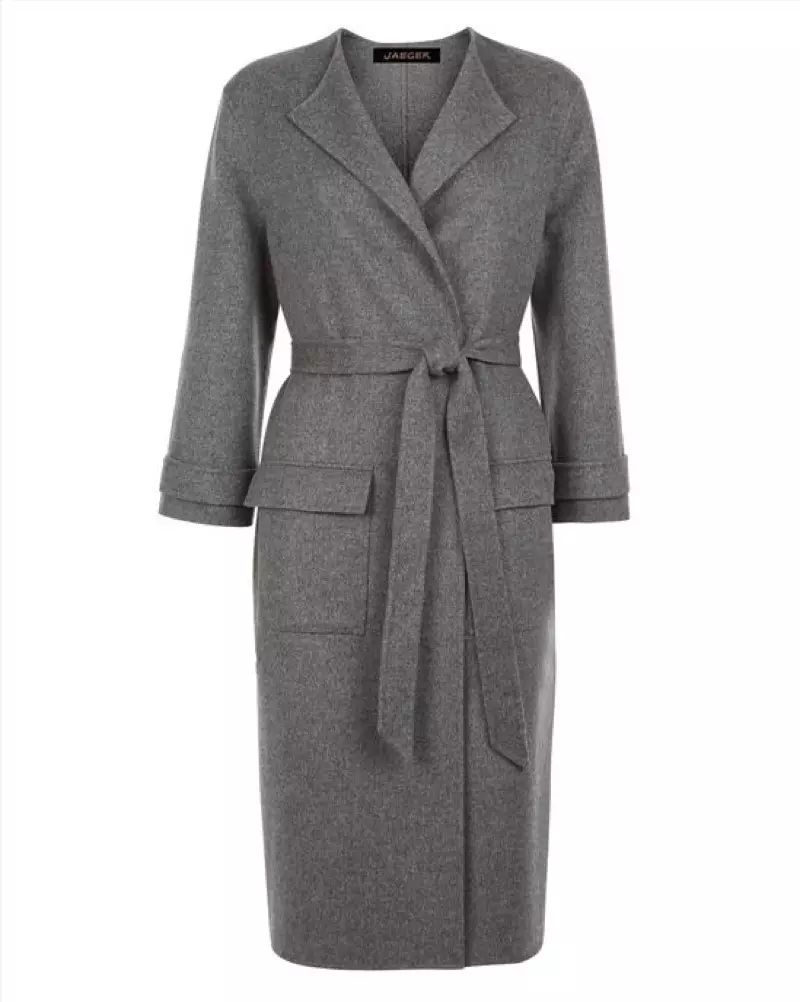 Jaeger London Double Faced Wool Pocket Coat