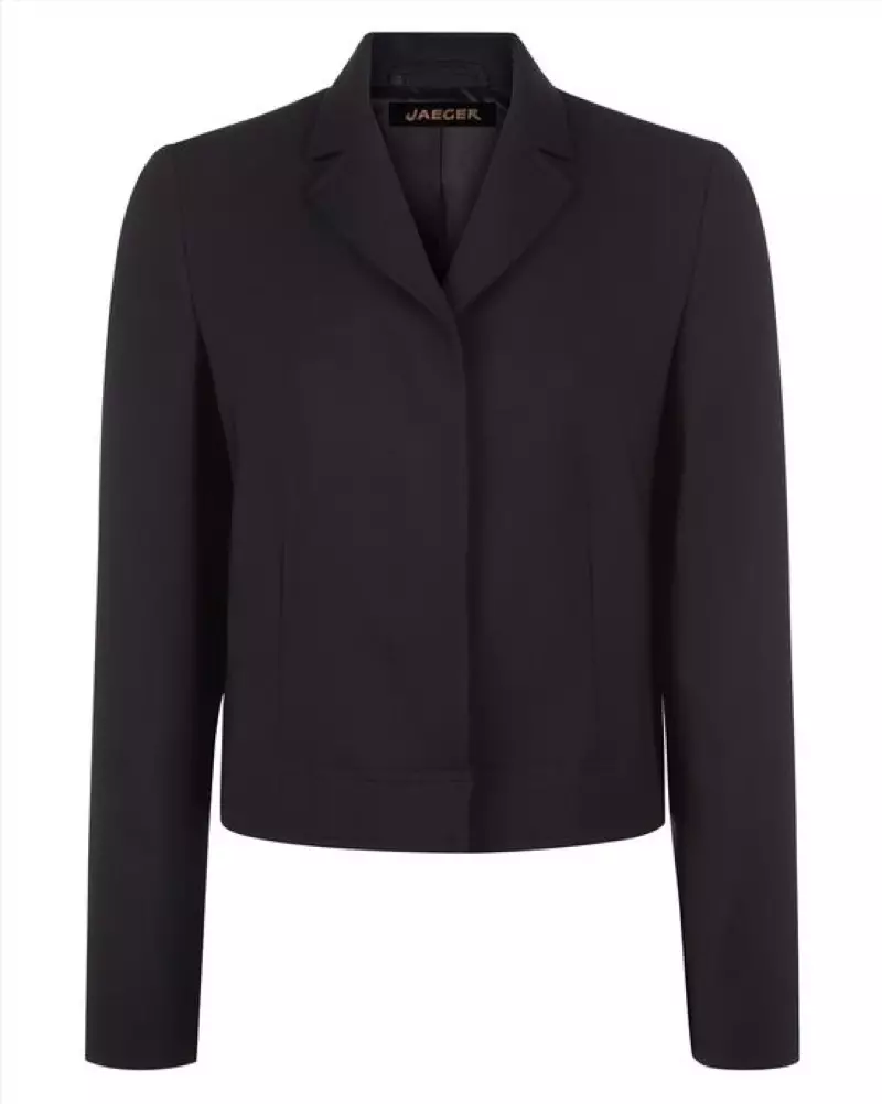 Jaeger London Wool Cropped Blazer