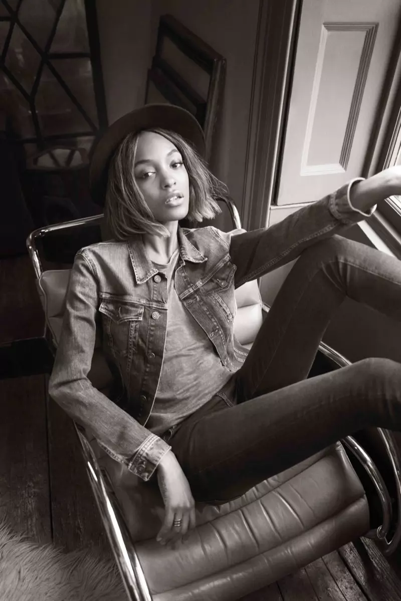 Jourdan Dunn၊ Sam Rollinson Front Pepe Jeans Fall '15 Campaign