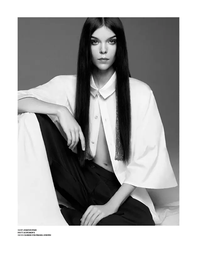 Meghan Collison le Sara Blomqvist Naleli ka Sekoahelong Shoot ea Stockholm S/S/A/W 2013