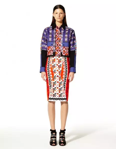 Kolekcja Peter Pilotto's Resort 2013 oferuje odbitki kalejdoskopowe