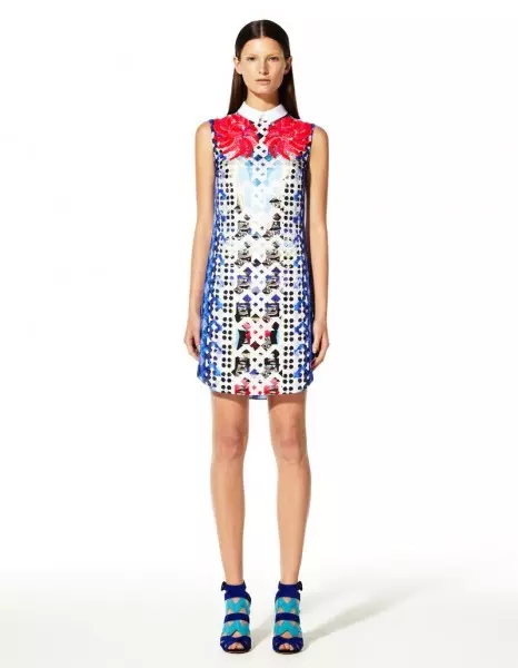 مجموعه Peter Pilotto's Resort 2013 چاپهای کالیدوسکوپیک را ارائه میدهد