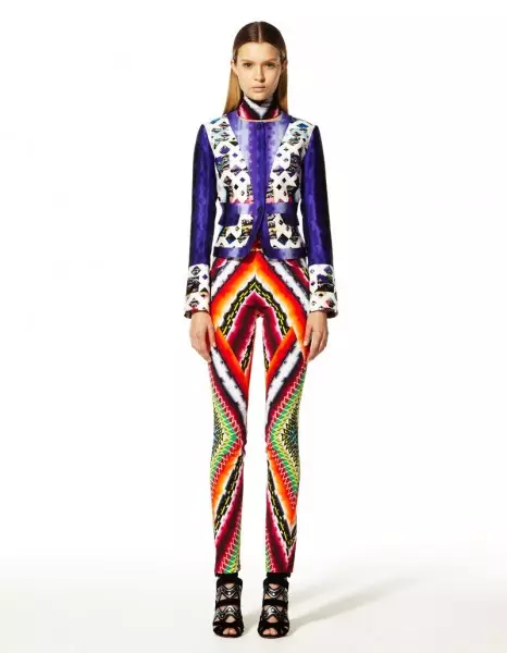 مجموعه Peter Pilotto's Resort 2013 چاپهای کالیدوسکوپیک را ارائه میدهد