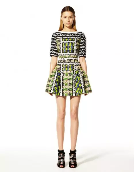 Koleksyon Peter Pilotto Resort 2013 Ofri Kaleidoscopic Prints