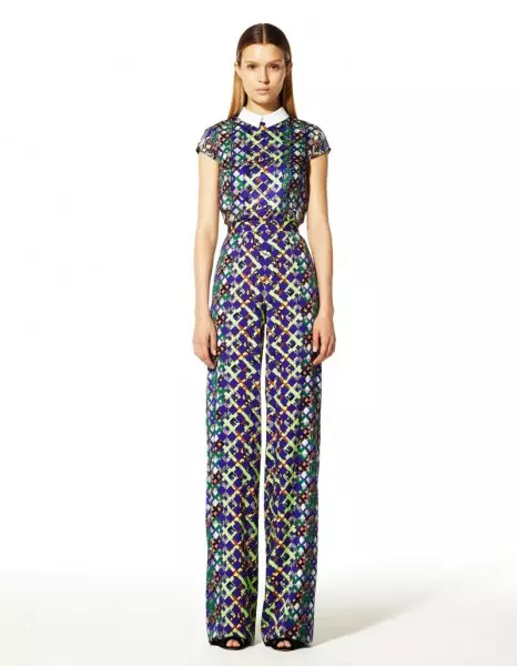 Dvalarsafn Peter Pilotto 2013 býður upp á kaleidoscopic prentanir