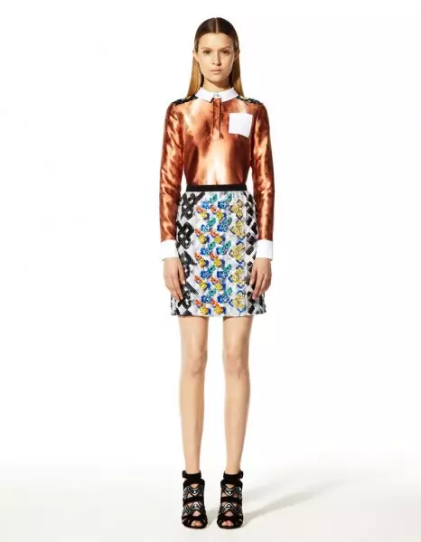 Dvalarsafn Peter Pilotto 2013 býður upp á kaleidoscopic prentanir