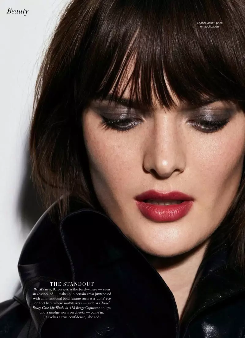 Sam Rollinson Models Chanel Makeup Looks for Harper's Bazaar Australia