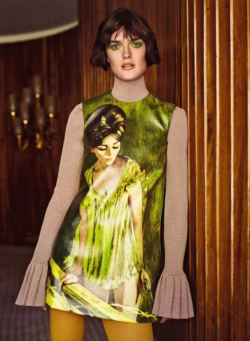 Sam Rollinson pukeutuu syksyn muotiin Harper's Bazaarissa Saksassa