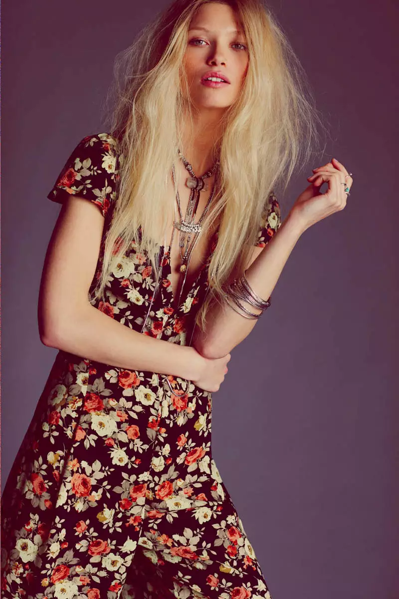 Flower Power: Hana Jirickova Gets Spring-y for New Free People Shoot