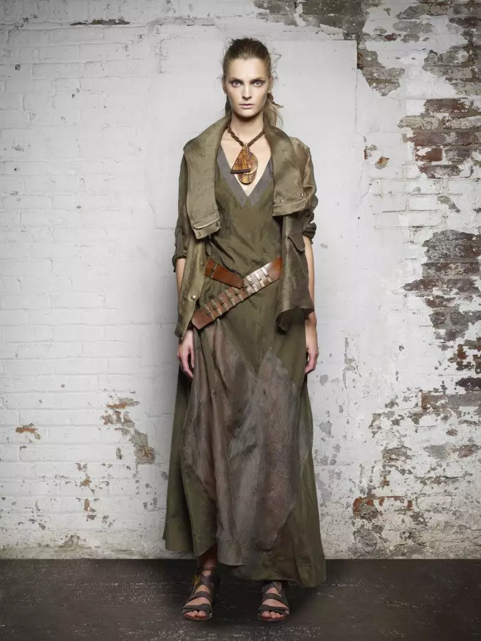 Donna Karan kasual Luxe Spring 2012 kumpulan