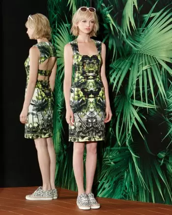 Nicole Miller feroaret it Hawaiian shirt foar Resort 2015-kolleksje