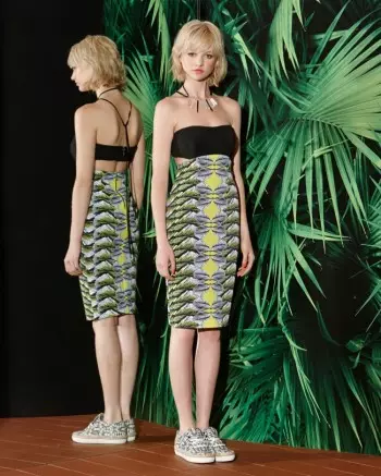 Nicole Miller Transforms kaos Hawaii pikeun Resort 2015 Koléksi