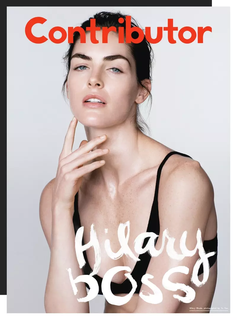 Hilary Rhoda, Chloe Moretz + Emmanuelle Seigner ກວມເອົາວາລະສານຜູ້ປະກອບສ່ວນ