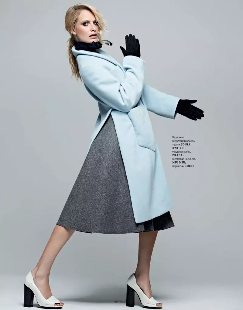 Poppy Delevingne Stars katika Toleo la Septemba la Elle Ukraine na Rankin