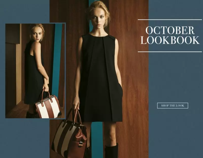 ვიქტორია სასონკინა Massimo Dutti-სთვის 2011 წლის ოქტომბერი Lookbook