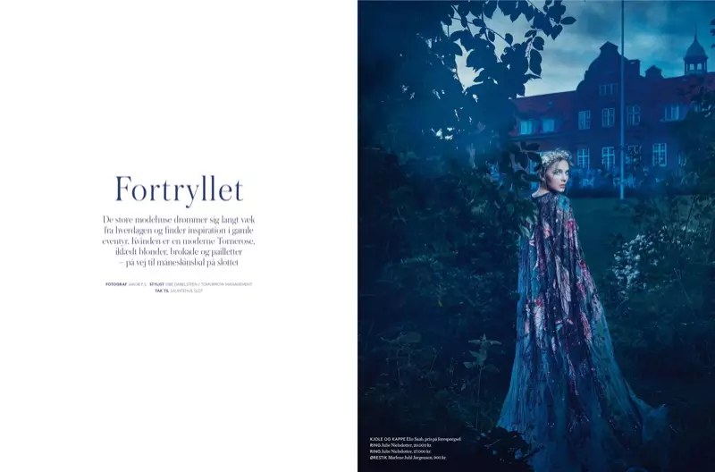 Snejana Onopka Enchants sa Fairytale Fashions para sa IN Magazine