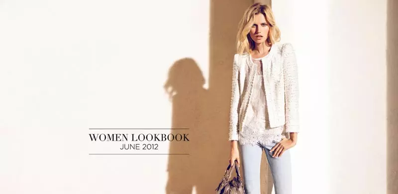 Cato Van Ee laza stílusokat visel Massimo Dutti júniusi lookbookjában