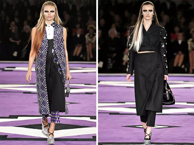 Prada herfst 2012 | Milaan Fashion Week