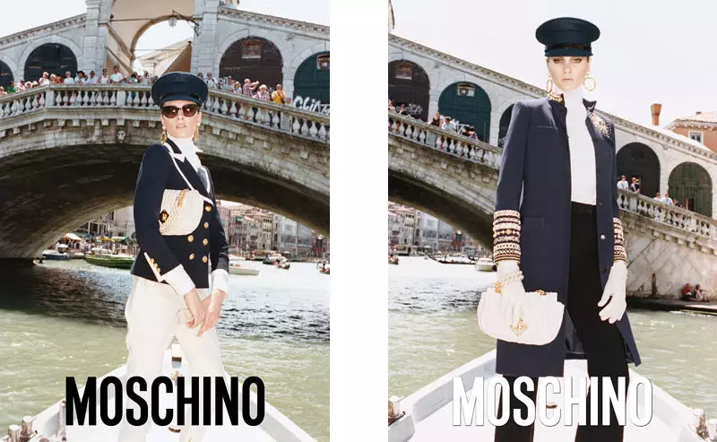 Moschino ಪತನ 2011 ಪ್ರಚಾರ | ಜುರ್ಗೆನ್ ಟೆಲ್ಲರ್ ಅವರಿಂದ ಐರಿನಾ ಕುಲಿಕೋವಾ