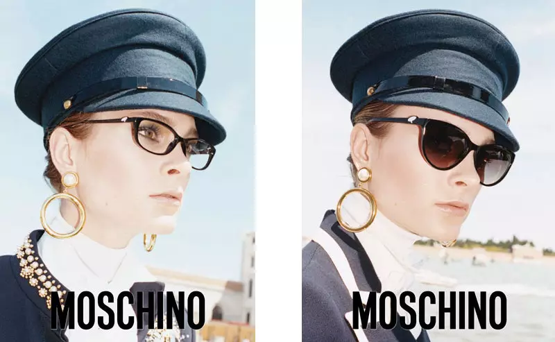 Moschino Fall 2011 Campaign | Ирина Куликова, Журген Теллер