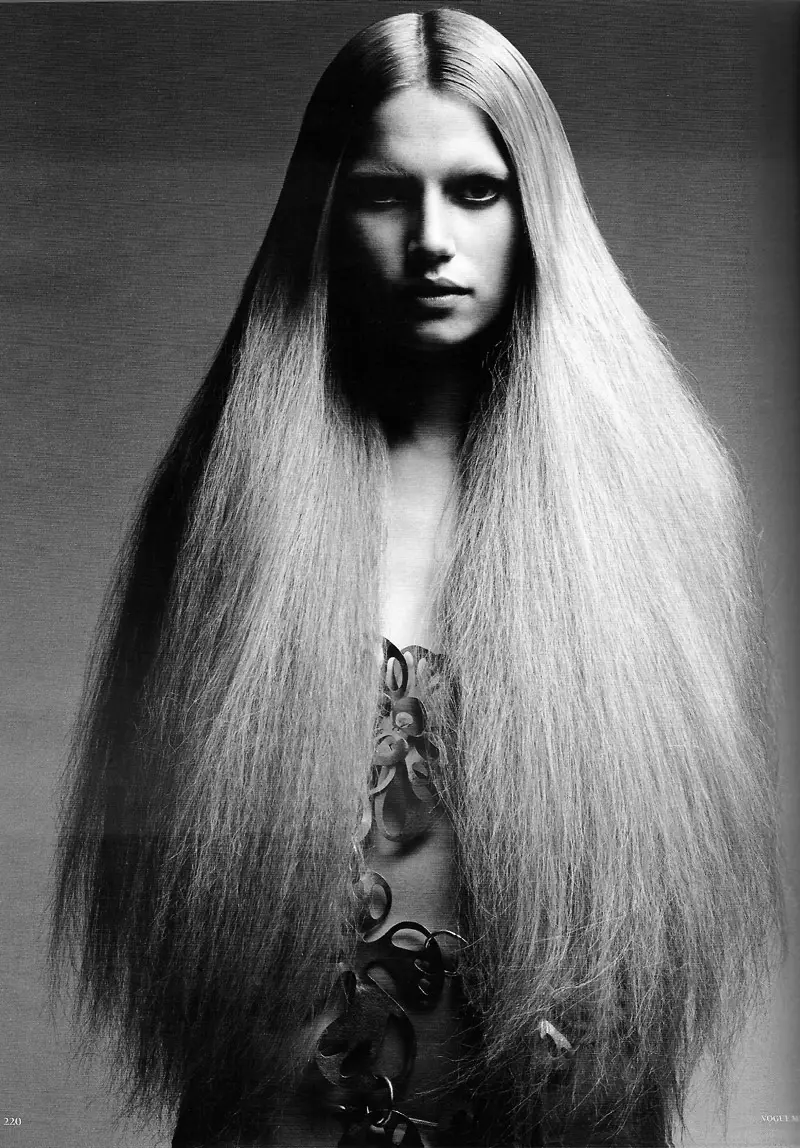 Hippie Bai! Patrick Demarchelier-ek Vogue Alemaniarako 2010eko maiatzean