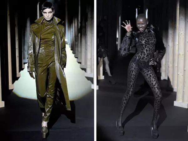 Thierry Mugler Fall 2011 | | ପ୍ୟାରିସ୍ ଫ୍ୟାଶନ ସପ୍ତାହ |