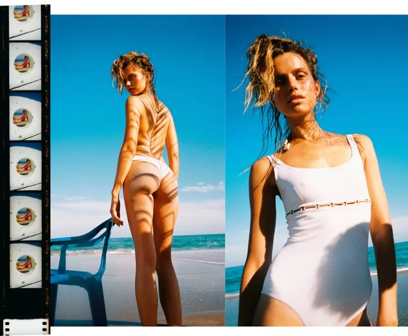 Cato Van Ee és una bellesa de platja a Harper's Bazaar Espanya