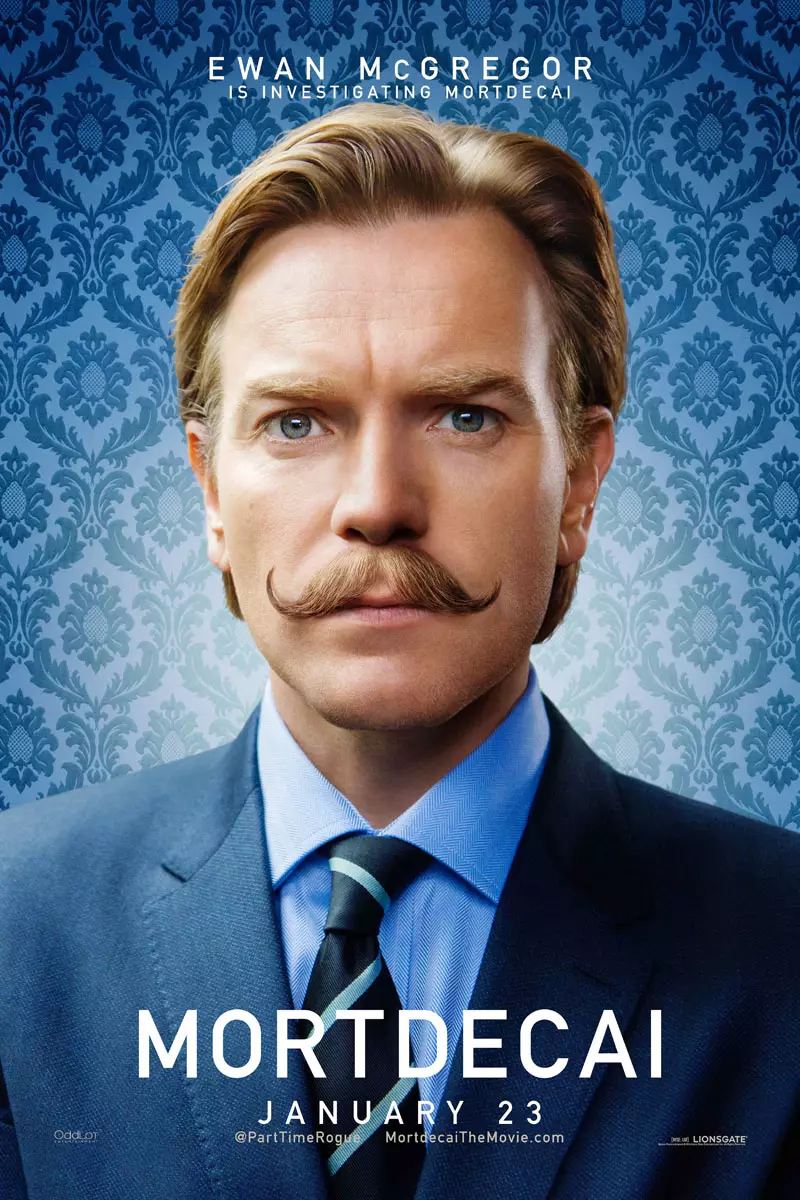 mortdecai-ewan-mcgregor โปสเตอร์