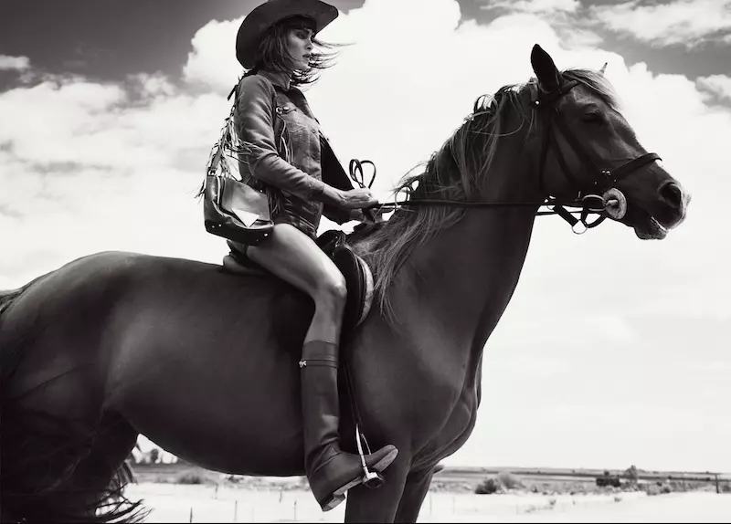 Jenna Pietersen si pro sebe vzala drsný westernový styl Německo