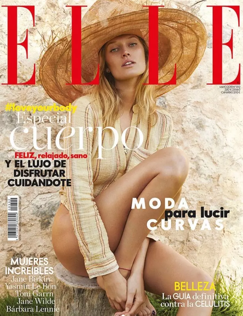 Toni Garrn Sizzles sa Summer Fashion para sa ELLE Spain
