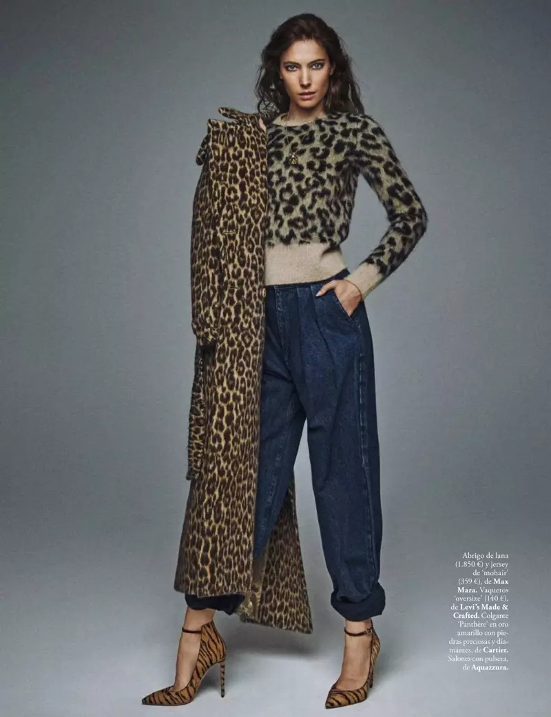 Jessica Miller Embras Animal Print por ELLE Hispanio