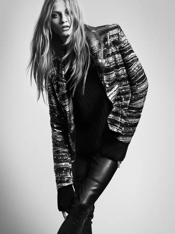 Anna Selezneva adalah Kasual Cool dalam Kempen Hunkydory's Fall 2012 oleh Marcus Ohlsson