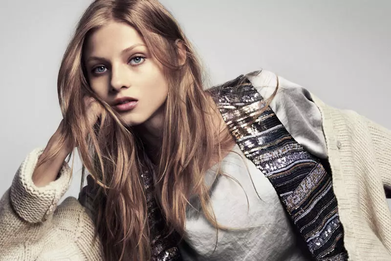 Anna Selezneva adalah Kasual Cool dalam Kempen Hunkydory's Fall 2012 oleh Marcus Ohlsson